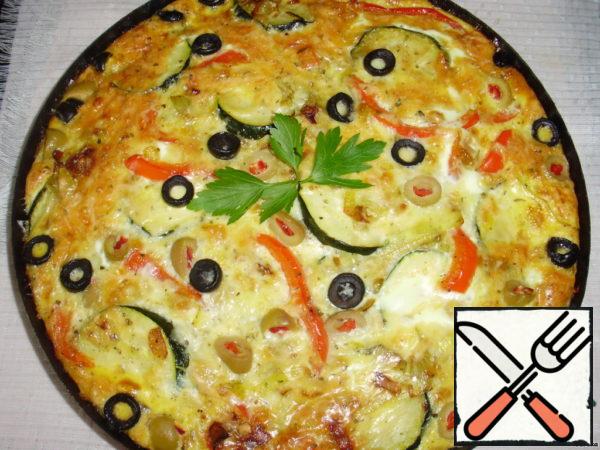 Olive-Cheese Tortilla "Mediterranean" Recipe