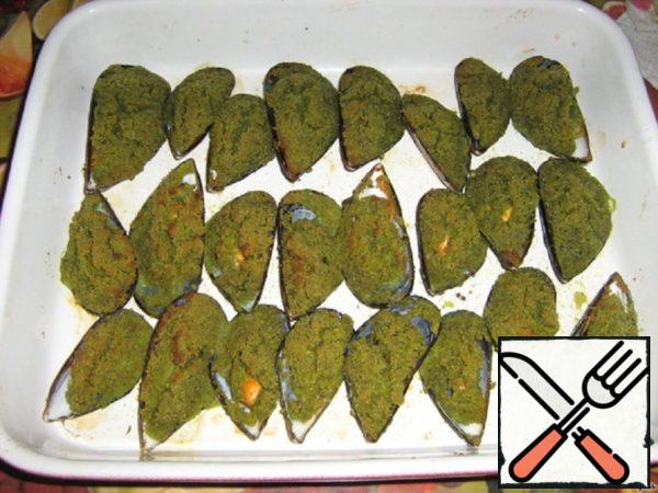 Mussels Gratinate Recipe