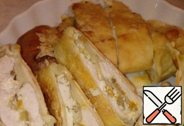 Chicken Strudel with Vegetables Recipe