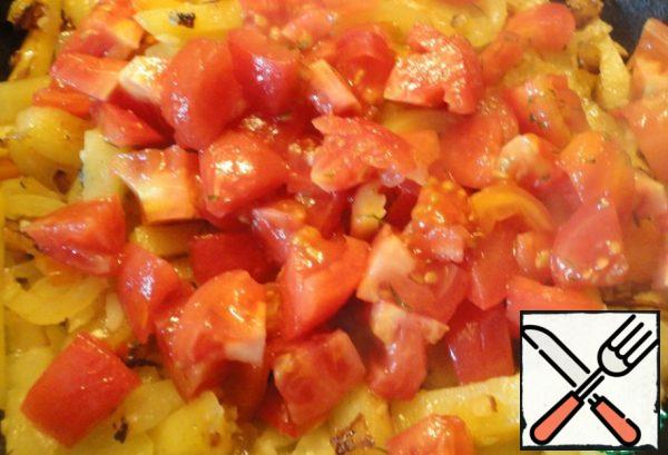 Add tomatoes.