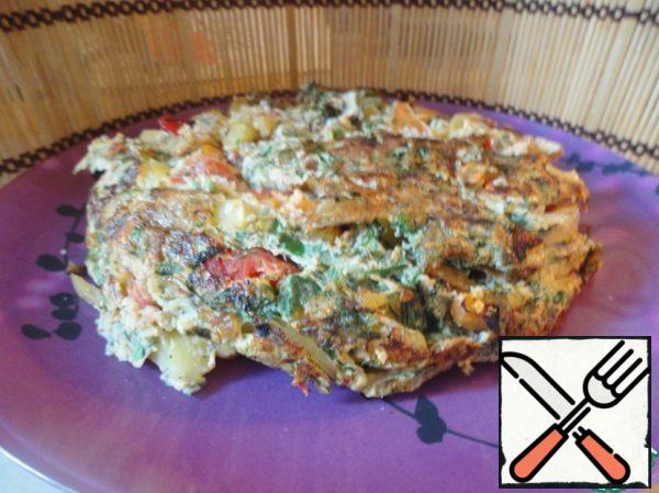 We take it out of the mold in the same way, using a plate. Of course, to cook this dish "holistically", I had to make some efforts. But it was worth it! Very tasty and fragrant! Enjoy your meal!