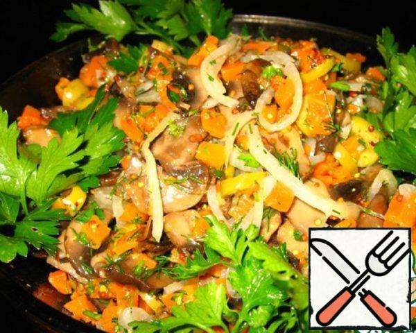 Salad "Mushroom soul" Recipe