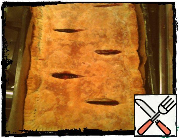 Bake at 180 degrees for 20-25 minutes.
