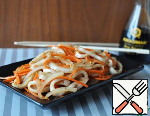 Appetizer of marinated Squid Recipe