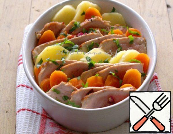 Carrot and Potato Gratin with Pork Recipe