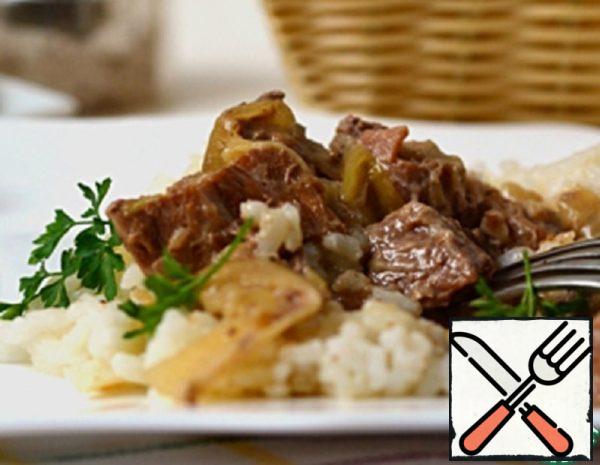 Beef in Onion Sauce Recipe