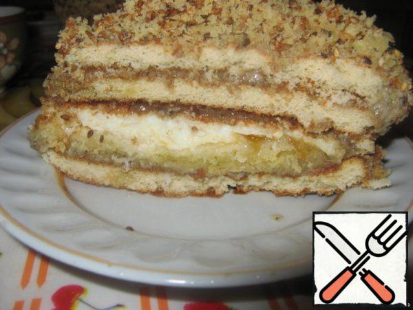Cake with Halva and Sesame Recipe