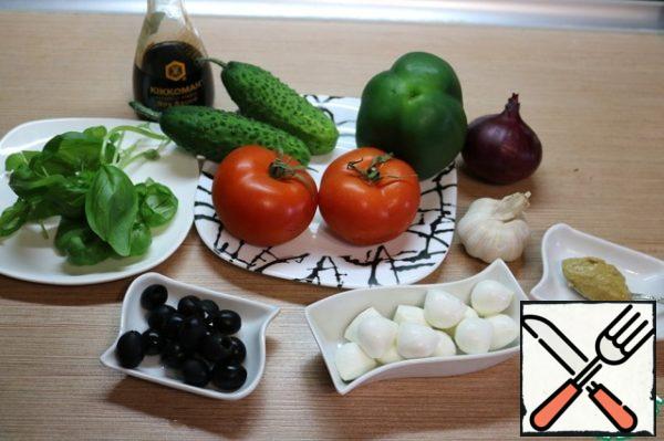 Prepare our ingredients.

