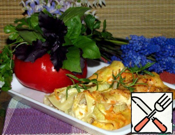 Cannelloni with Minced Meat and Cheese Recipe