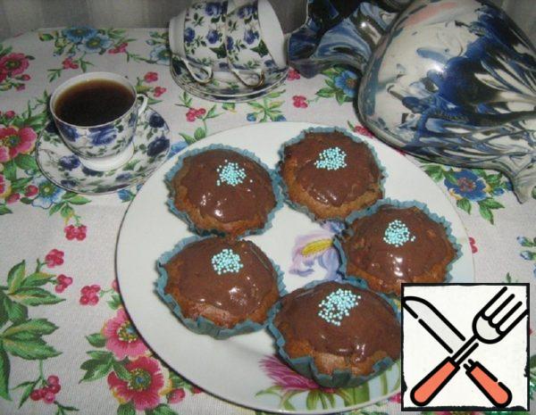 Chocolate Cupcakes with Halva Recipe