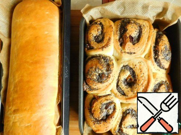 Bake the buns for 25-30 minutes or until tender.
