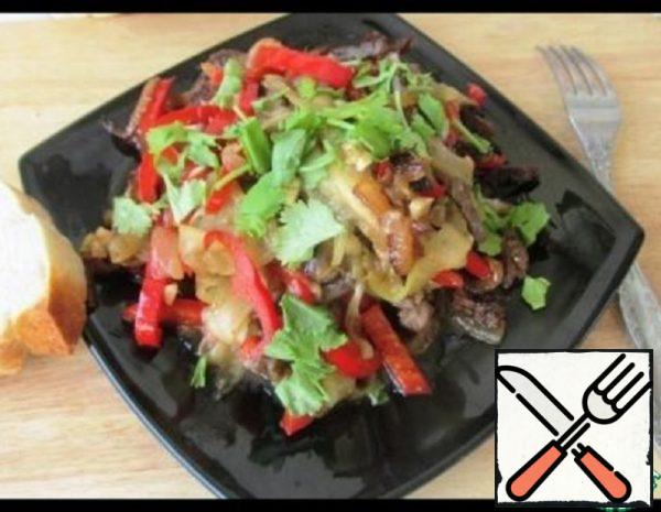 Warm Meat Salad Recipe