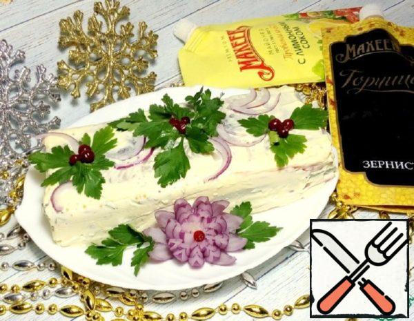Appetizer of Herring with Vegetables Recipe