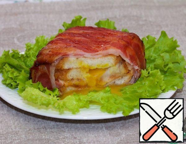 Hearty Sandwich for a Snack Recipe