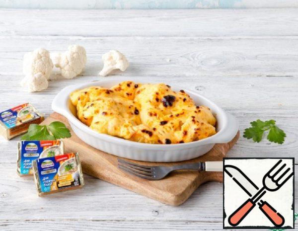 Cauliflower, baked with Cheese Recipe
