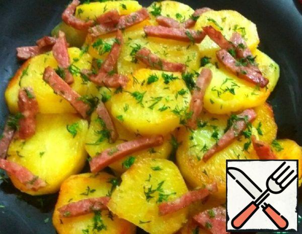 Creamy Potatoes with smoked Sausage Recipe