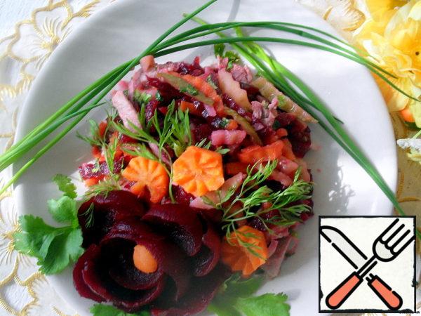 Spicy Meat Salad Recipe