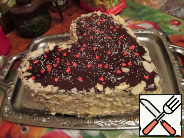 Cake from Halva "Emerald Heart" Recipe