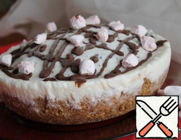 Cake-Ice Cream "Marshmallow Sweetness" Recipe
