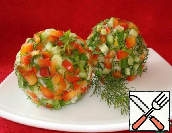 Vegetable Salad-Garnish Recipe