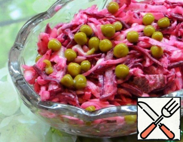 Beetroot, Cabbage and Beef Salad Recipe