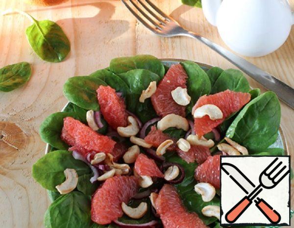 Green Salad with Grapefruit Recipe