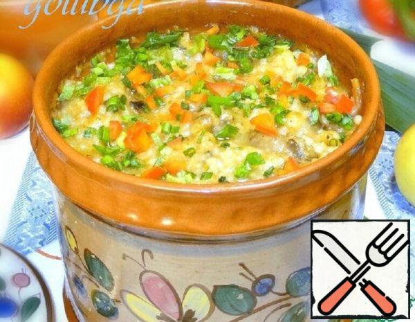 Kulesh with Mushrooms Recipe