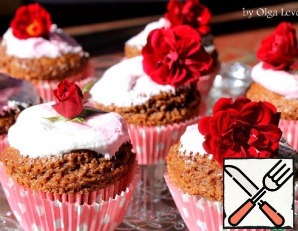 Chocolate Cupcakes with Marshmallow Cap Recipe