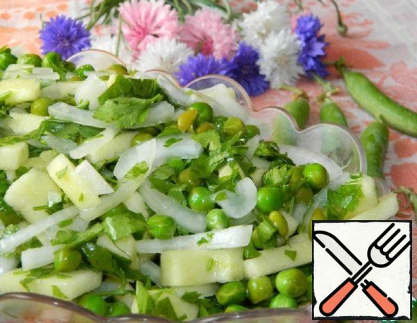 Salad with Fresh Peas Recipe