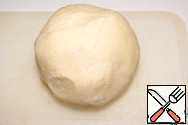 Roll the dough into a ball.