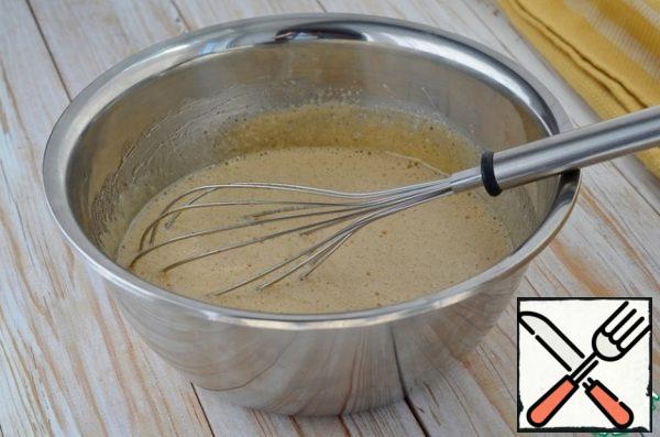 Spices that need to be crushed whole in a mortar and sifted.
Choose spices to taste, perhaps not all of you like them from those that I have listed.
Mix sugar, eggs, butter, soda, spices and honey and put in a water bath for 10 minutes, stirring occasionally, the mass will foam.
