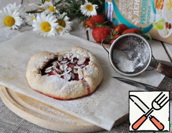 Galette with Strawberries and Almonds Recipe