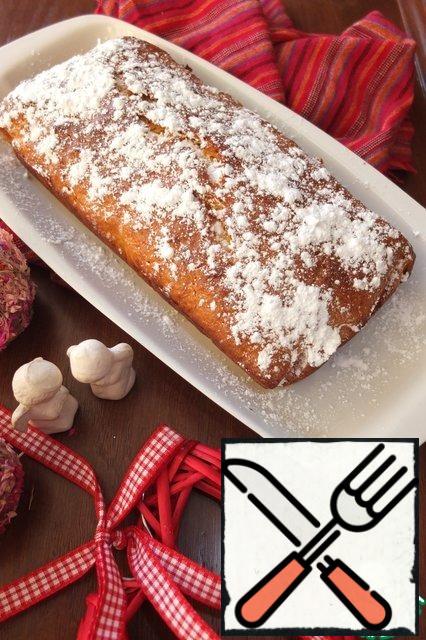 Before serving, you can optionally sprinkle with powdered sugar.