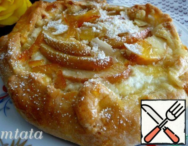 Galette with Cottage Cheese and Apple Recipe