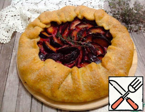 Galette with Plums Recipe