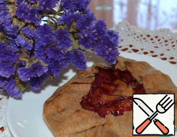 Whole-Grain Galette with Plums Recipe