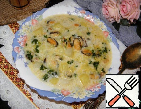 Soup with Mussels Recipe