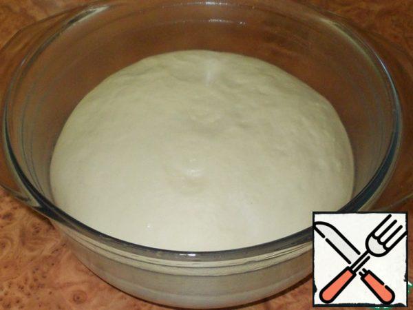 Here is such a lush dough will turn out!
