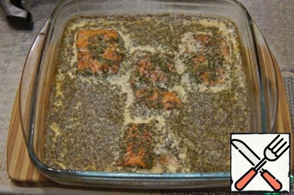 Preheat the oven to 200 *C. Bake in the oven for about 20-25 minutes until golden brown.