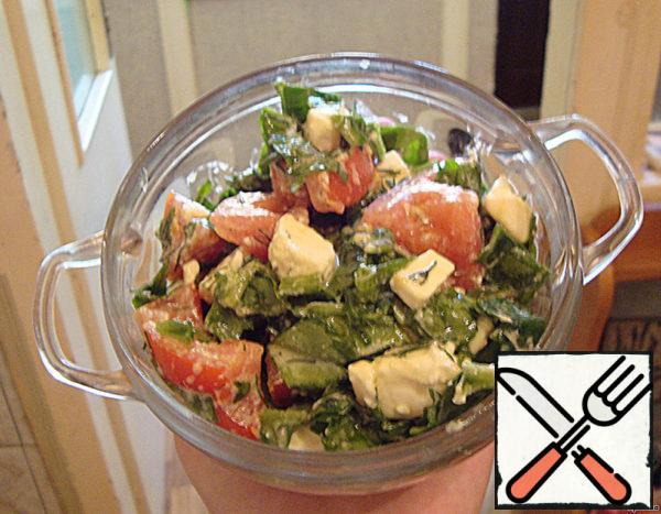 Spinach and Feta Salad Recipe