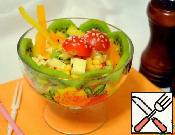 Light Salad with Kiwi Recipe