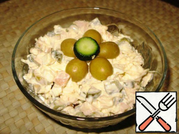 Chicken Salad with Olives Recipe