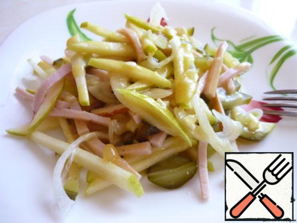 Salad with Ham Recipe