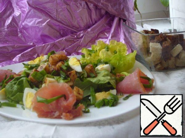 Salad "Green Pleasure" Recipe