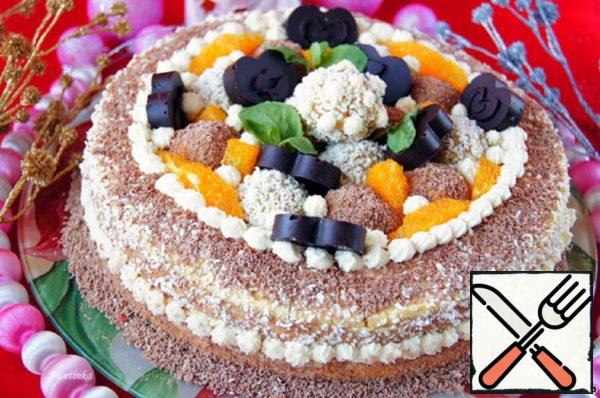 Cake with Mascarpone Cream Recipe