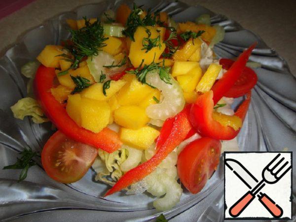 Salad with Mango Recipe