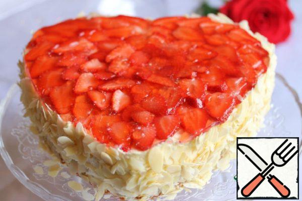 Strawberry Cake with Mascarpone Recipe