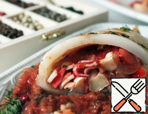 Neapolitan grilled Squid Recipe