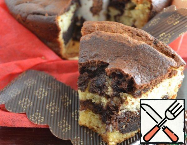 Chocolate-Coffee Cake with Mascarpone Recipe