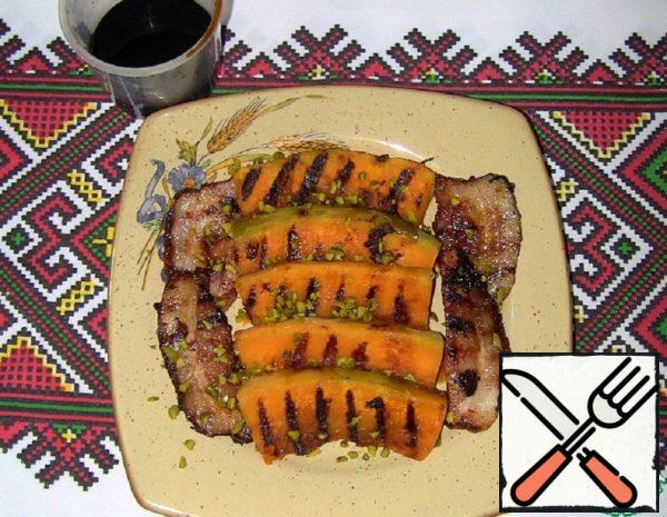 Grilled Pumpkin with Bacon Recipe